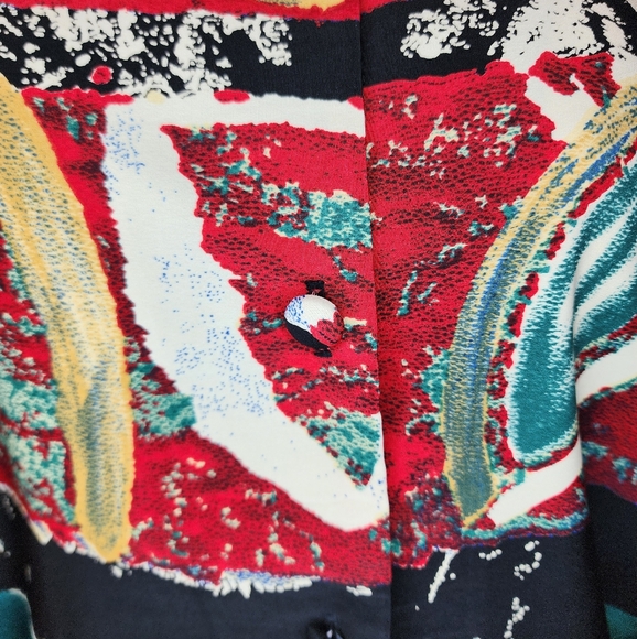 Vintage Barrie Stephens Abstract Blazer - Picture 4 of 14